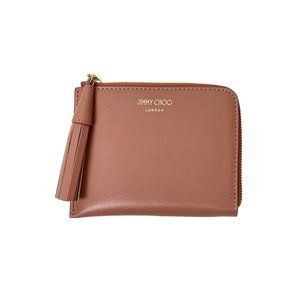 Jimmy Choo | Athini Coin Holder Wallet in Powder Pink